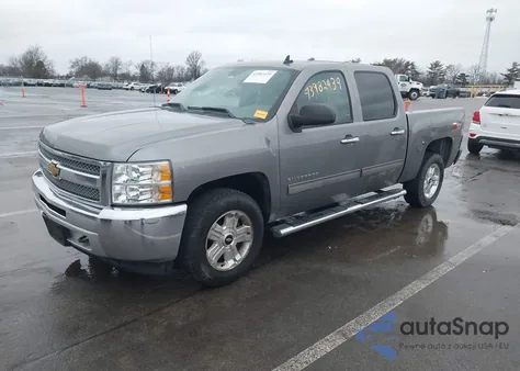 2013 Chevrolet Silverado 1500 Lt из США, поврежденный, VIN 3GCPKSE70DG327123